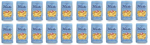 20x Voiello La Penna Doppia Rigatura n°152 Pasta 100% Italienischer Weizen 500g Teigwaren aus Hartweizengrieß Bronze-Zeichnung 20x Voiello La Penna Doppia Rigatura n°152 Pasta 100% Italienischer Weizen 500g Teigwaren aus Hartweizengrieß Bronze-Zeichnung von Barilla