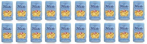 20x Voiello La Penna Doppia Rigatura n°152 Pasta 100% Italienischer Weizen 500g Teigwaren aus Hartweizengrieß Bronze-Zeichnung von Barilla