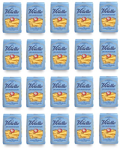 20x Voiello La Penna Zito Rigata n°155 Pasta 100% Italienischer Weizen 500g Teigwaren aus Hartweizengrieß Bronze-Zeichnung 20x Voiello La Penna Zito Rigata n°155 Pasta 100% Italienischer Weizen 500g Teigwaren aus Hartweizengrieß Bronze-Zeichnung von Barilla