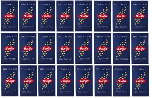 24x Pasta Barilla Stelline Nr. 27 italienisch Nudeln 500 g pack 24x Pasta Barilla Stelline Nr. 27 italienisch Nudeln 500 g pack von Barilla