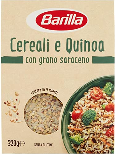 3x Barilla Cereali e Quinoa con grano saraceno Reis, Buchweizen italienisch 320g von Barilla