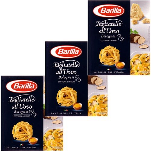 3x Barilla Nudeln La Collezione 'Tagliatelle all´Uovo', 500 g von Barilla