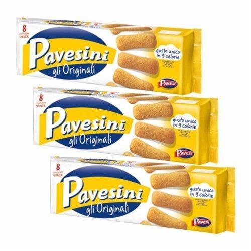 3x Barilla Pavesi Pavesini Kekse italien Biscuits 200g kuchen cookies keks snack von Barilla