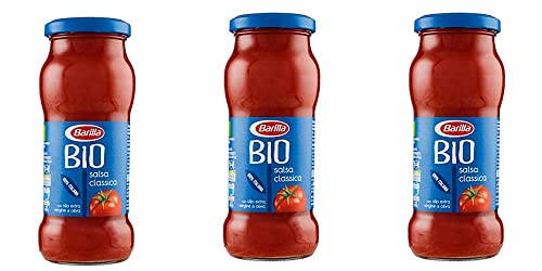 3x Barilla salsa bio classica klassische Biosauce mit natives Olivenöl Extra 300g von Barilla