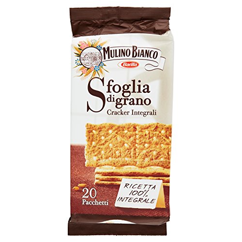 3x Mulino Bianco Barilla 20x Crackers Cracker integrali Vollkorn 500 g Italien von Barilla