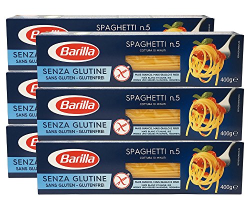 5x Barilla Spaghetti Tagliati n°38, Pasta 100% italienisch Nudeln aus Hartweizengrieß 500g Packung + Italian Gourmet Polpa di Pomodoro 400g Dose 5x Barilla Spaghetti Tagliati n°38, Pasta 100% italienisch Nudeln aus Hartweizengrieß 500g Packung + Italian Gourmet Polpa di Pomodoro 400g Dose von Barilla