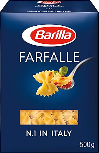 5x Pasta Barilla Farfalle Nr. 265 italienisch Nudeln 500 g pack von Barilla
