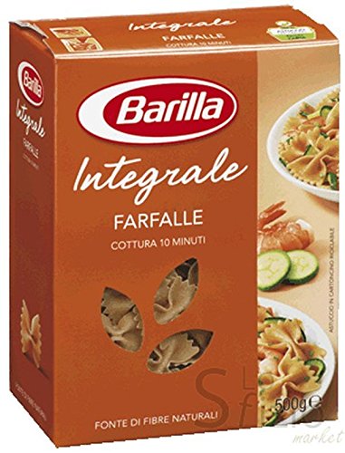 5x Pasta Barilla Farfalle integrali Vollkorn italienisch Nudeln 500g pack von Barilla