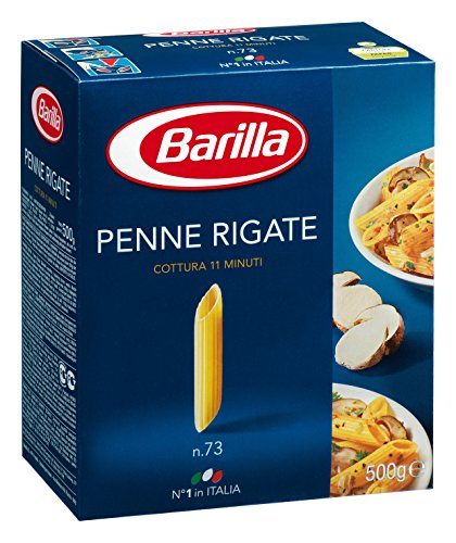 5x Pasta Barilla Penne rigate Nr. 73 italienisch Nudeln 500 g pack von Barilla