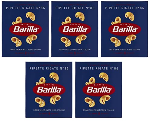 5x Pasta Barilla Pipette Rigate Nr. 86 Italienisch Nudeln 500g Pack 5x Pasta Barilla Pipette Rigate Nr. 86 Italienisch Nudeln 500g Pack von Barilla