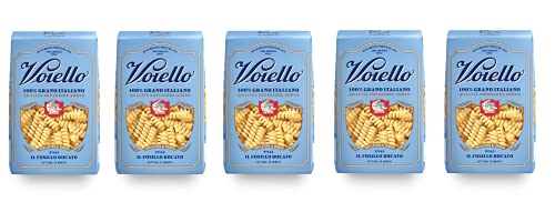 5x Voiello Il Fusillo Bucato n°145 Pasta 100% Italienischer Weizen 500g Teigwaren aus Hartweizengrieß Bronze-Zeichnung 5x Voiello Il Fusillo Bucato n°145 Pasta 100% Italienischer Weizen 500g Teigwaren aus Hartweizengrieß Bronze-Zeichnung von Barilla