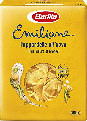 6x Barilla Emiliane pappardelle all'uovo n. 227 Nudeln mit ei 500g 6x Barilla Emiliane pappardelle all'uovo n. 227 Nudeln mit ei 500g von Barilla