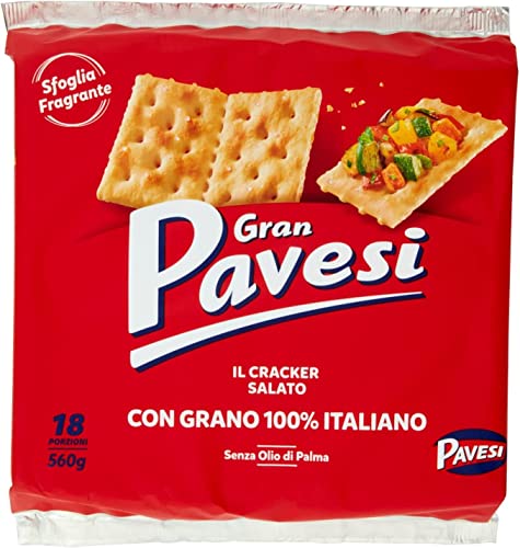 6x Gran Pavesi Crackers salati Salzgebäck gesalzen 560g kekse gebäck 6x Gran Pavesi Crackers salati Salzgebäck gesalzen 560g kekse gebäck von Barilla