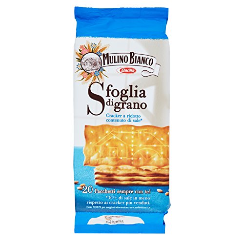6x Mulino Bianco Barilla 20x Crackers Cracker non salati ungesalzen 500g Italien von Barilla