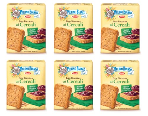 6x Mulino Bianco Le cereali getreide Vollkorngetreide 315g Zwieback kekse 6x Mulino Bianco Le cereali getreide Vollkorngetreide 315g Zwieback kekse von Barilla