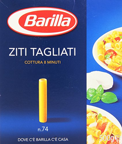 5x Pasta Barilla Ziti tagliati Nr. 74 italienisch Nudeln 500 g pack von Barilla