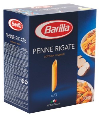 Barilla 500g, Penn Rigati 5 x 500 g von Barilla