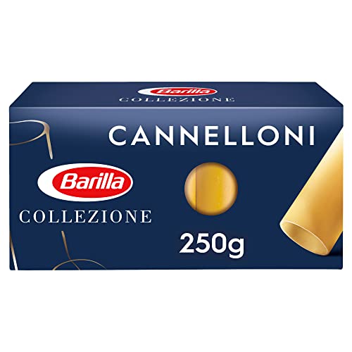 Barilla Collezione Cannelloni Pasta aus hochwertigem Hartweizen immer al dente, 12er Pack, (12 x 250 g) von Barilla