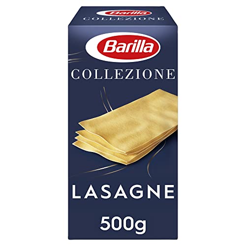 Barilla Collezione Lasagne Pasta aus Hartweizen immer al dente, 15er Pack, 15 x 500g Barilla Collezione Lasagne Pasta aus Hartweizen immer al dente, 15er Pack, 15 x 500g von Barilla