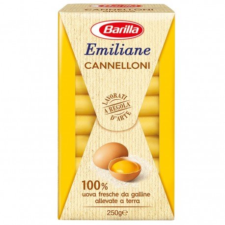 Barilla Emiliane cannelloni all'uovo Nudeln mit ei 250g Barilla Emiliane cannelloni all'uovo Nudeln mit ei 250g von Barilla