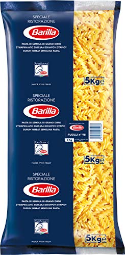 Barilla Hartweizen Pasta Fusilli n. 98 – 1er Pack (1x5kg) von Barilla