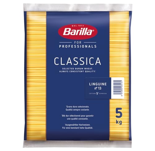Barilla Hartweizen Pasta Bavette n. 13 – 3er Pack (3x5kg) von Barilla