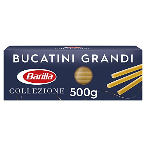 Barilla Collezione Bucatini Grandi Pasta aus hochwertigem Hartweizen immer al dente, (1 x 500 g) von Barilla
