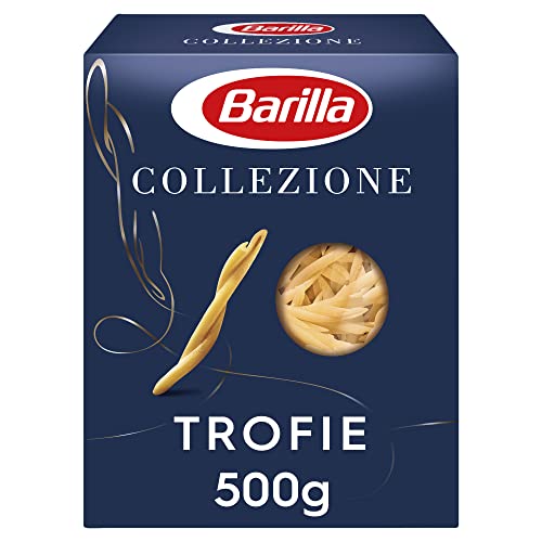 Barilla Collezione Trofie Pasta Nudeln aus hochwertigem Hartweizen immer al dente - 3er Pack (3 x 500 g) von Barilla
