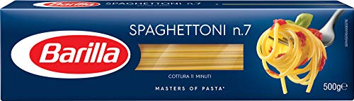 Barilla Hartweizen Pasta Spaghettoni n. 7, 24er Pack (24 x 500 g) von Barilla