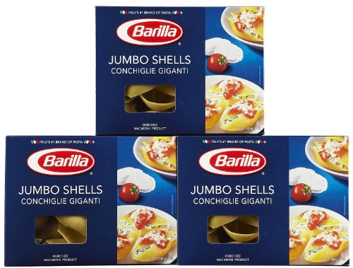 Barilla Jumbo-Muscheln, 340 ml, 3 Stück von Barilla