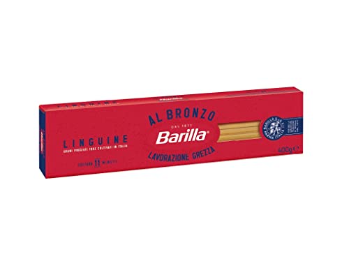 Barilla Linguine al Bronzo Bronze Gezogene Pasta 400g Rohe Verarbeitungsmethode Barilla Linguine al Bronzo Bronze Gezogene Pasta 400g Rohe Verarbeitungsmethode von Barilla
