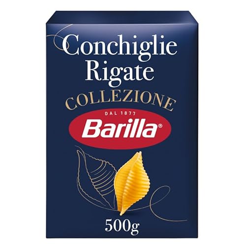 Barilla Pasta Conchiglie Rigate Collezione 500 g von Barilla