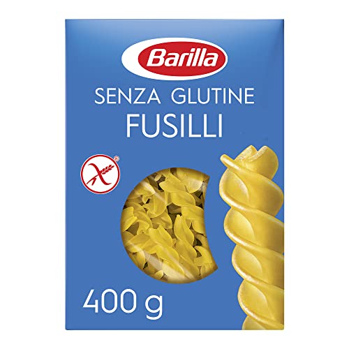 Barilla Pasta Glutenfreie Fusilli aus köstlichem Mais und Reis – perfekt für Menschen mit Zöliakie oder Glutenunverträglichkeit, 400 g von Barilla