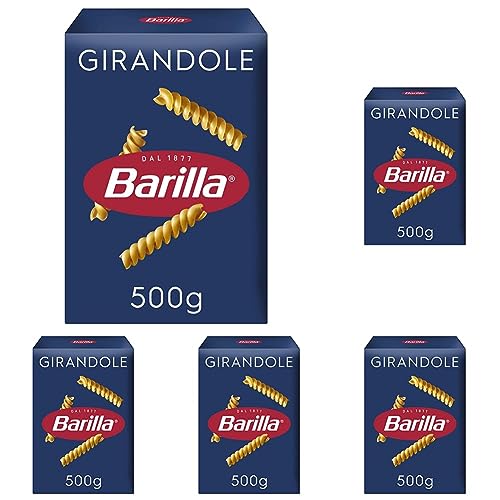 Barilla Pasta Klassische Girandole n.34 aus hochwertigem Hartweizen immer al dente, (1 x 500 g) (Packung mit 5) von Barilla