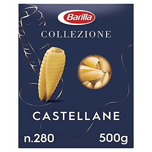 Barilla Collezione Castellane Pasta Nudeln aus hochwertigem Hartweizen immer al dente - 12er Pack (12 x 500 g) von Barilla