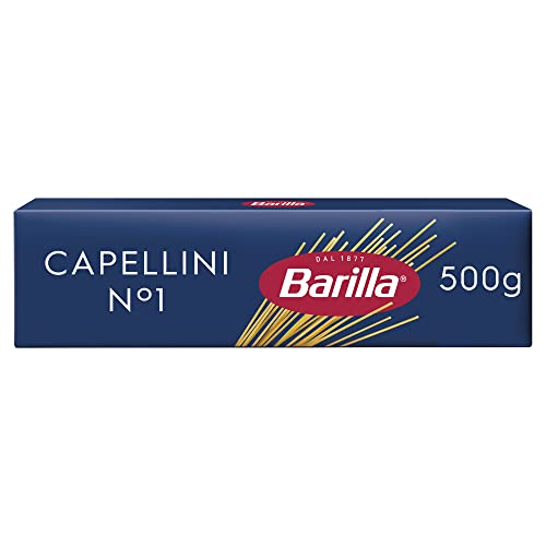 Barilla Pasta Nudeln Klassische Capellini n. 1 aus hochwertigem Hartweizen immer al dente 500 g von Barilla