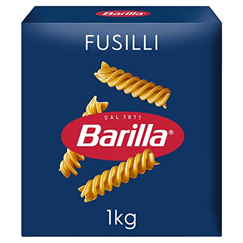 Barilla Pasta Nudeln Klassische Fusilli n.98 aus hochwertigem Hartweizen immer al dente, 10er Pack (10x 1 kg) von Barilla