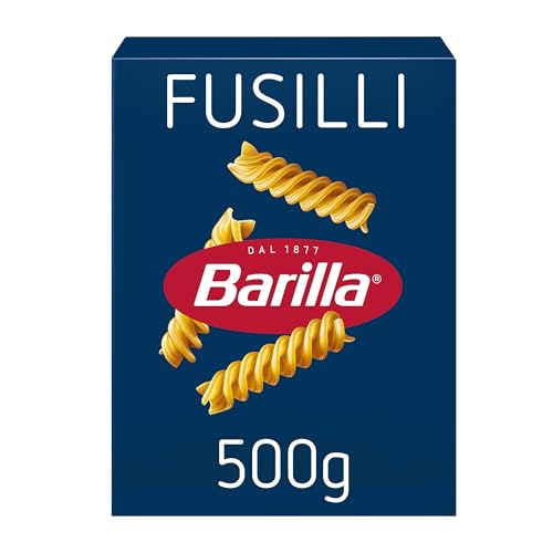 Barilla Pasta Nudeln Klassische Fusilli n.98 aus hochwertigem Hartweizen immer al dente, Chili, Spaghetti, Fusilli, Penne, Italienisch, 500 g Barilla Pasta Nudeln Klassische Fusilli n.98 aus hochwertigem Hartweizen immer al dente, Chili, Spaghetti, Fusilli, Penne, Italienisch, 500 g von Barilla