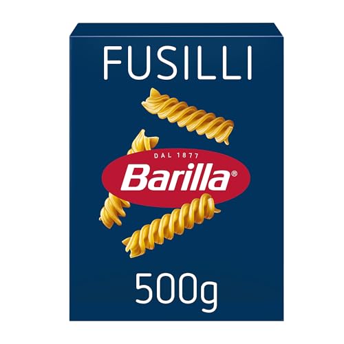 Barilla Pasta Nudeln Klassische Fusilli n.98 aus hochwertigem Hartweizen immer al dente, Chili, Spaghetti, Fusilli, Penne, Italienisch, 500 g von Barilla