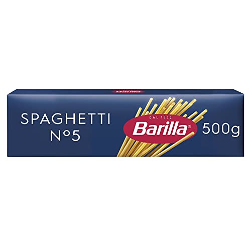 Barilla Pasta Nudeln Spaghetti n. 5, 8er Pack (8 x 500g) von Barilla