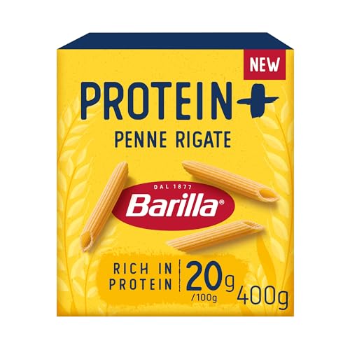 Barilla Pasta Protein+ Penne Rigate 400g I der Pasta-Geschmack, den Sie lieben, mit der Energie, die Sie wollen! von Barilla