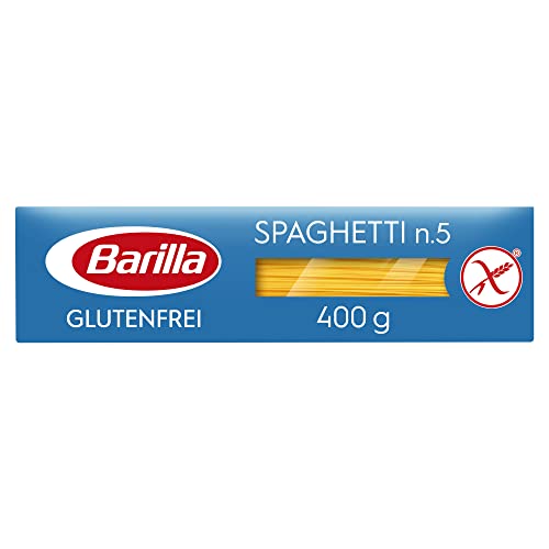 Barilla Pasta Nudeln Glutenfreie Spaghetti aus köstlichem Mais und Reis – perfekt für Menschen mit Zöliakie oder Glutenunverträglichkeit, (12 x 400 g) von Barilla