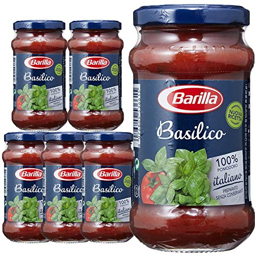 Barilla Pastasauce Basilico – Basilikum-Sauce 6er Pack (6x400g) von Barilla