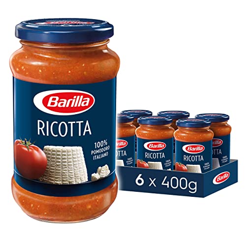 Barilla Pastasauce Ricotta – 6er Pack (6 x 400g) von Barilla