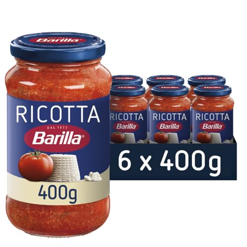 Barilla Pastasauce Ricotta – 6er Pack (6 x 400g) von Barilla