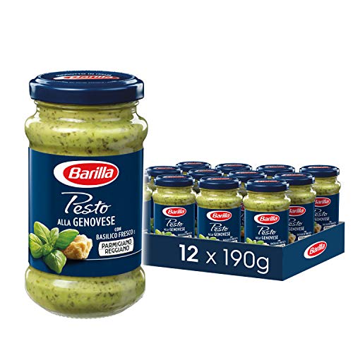 Barilla Pesto alla Genovese – 12er Pack (12 x 190g) von Barilla