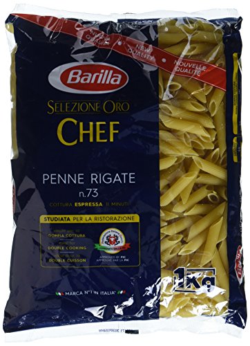 Barilla Selezione Oro Chef Penne Rigate n. 73, 3er Pack (3 x 1kg) von Barilla