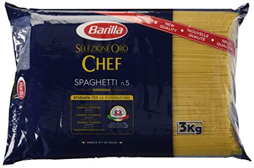 Barilla Selezione Oro Chef Spaghetti n. 5, 4er Pack (4 x 3 kg) von Barilla