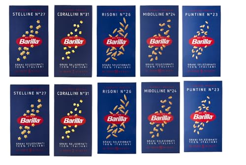 Barilla Sortiment Suppennudeln 10 x 500gr = 5000gr von Barilla