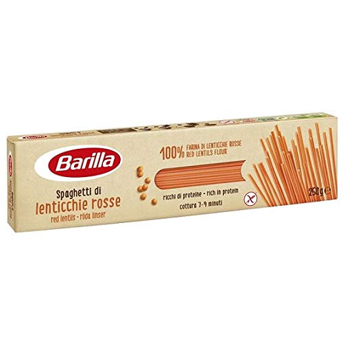 Barilla Spaghetti Lenticchie Senza Glutine Von Roten Linsen Glutenfrei 250g von Barilla